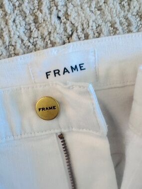 Frame Denim White Women’s Jeans - Classic High-Rise size 28 never worn